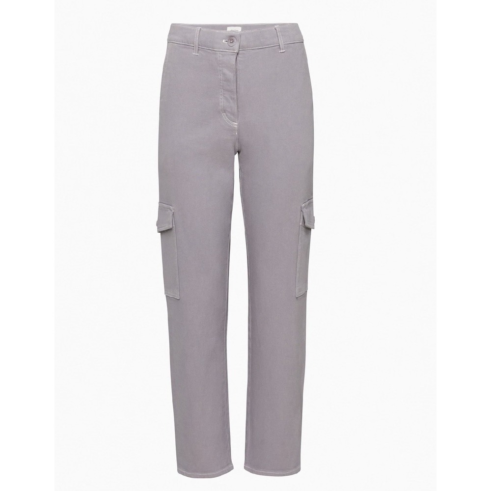 ARITZIA Wilfred Free Modern Cargo Pants High Rise Purple Slate Utility Size 16